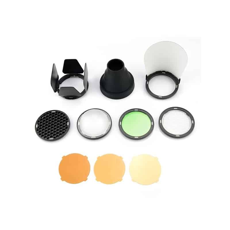 GODOX KIT D'ACCESSOIRE AK-R1 POUR FLASH A TÊTE RONDE
