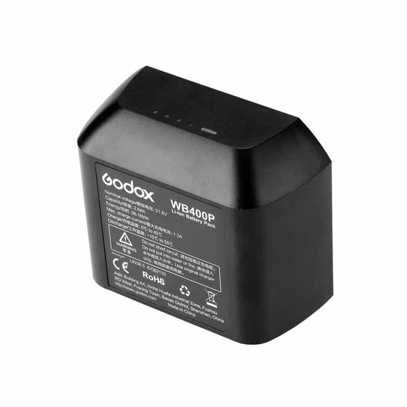 GODOX BATTERIE WB400P POUR AD400 PRO 2600MAH