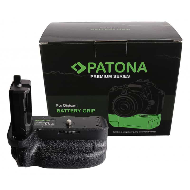 PATONA Premium Handgrip VG-C4EMRC for Sony A9II A7RIV for 2 x NP-FZ100 Batteries incl. remote control