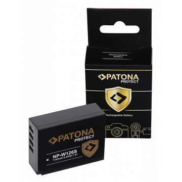 PATONA PROTECT Battery f. Fuji X-T3 VPB-XT3 NP-W126S HS33 EXR Fujifilm Finepix -Pro 1 HS30