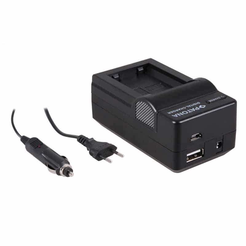 PATONA 4in1 Charger f. Sony NP-FW50 NEX-3 Sony NEX-5 Alpha 33 55