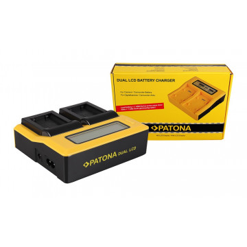 PATONA Dual LCD USB Charger for Sony NPFW50 NP-FW50