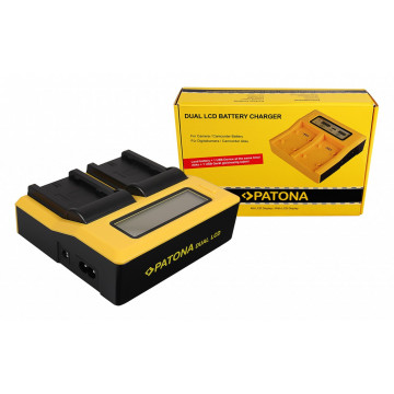 PATONA Dual LCD USB Charger for Fuji NP-W235 Fujifilm X-T4 XT4