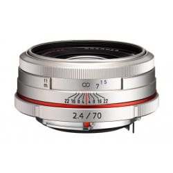 PENTAX OBJECTIF HD-DA 70M F/2.4 LIMITED SILVER