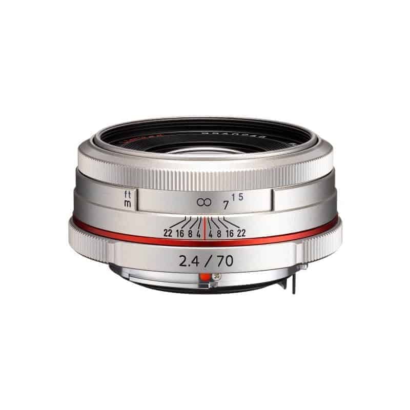 PENTAX OBJECTIF HD-DA 70M F/2.4 LIMITED SILVER