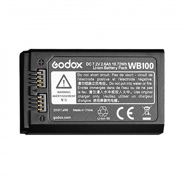 GODOX BATTERIE WB100 POUR...