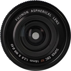 FUJIFILM OBJECTIF XF 16MM F/2.8 R WR NOIR