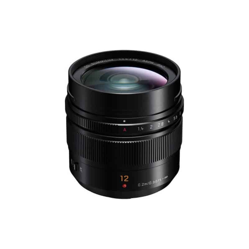 PANASONIC OBJECTIF 12MM F/1.4 ASPH LEICA SUMMILUX
