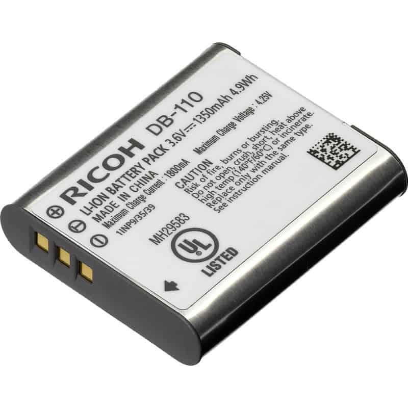 RICOH BATTERIE  DB-110 POUR GR III
