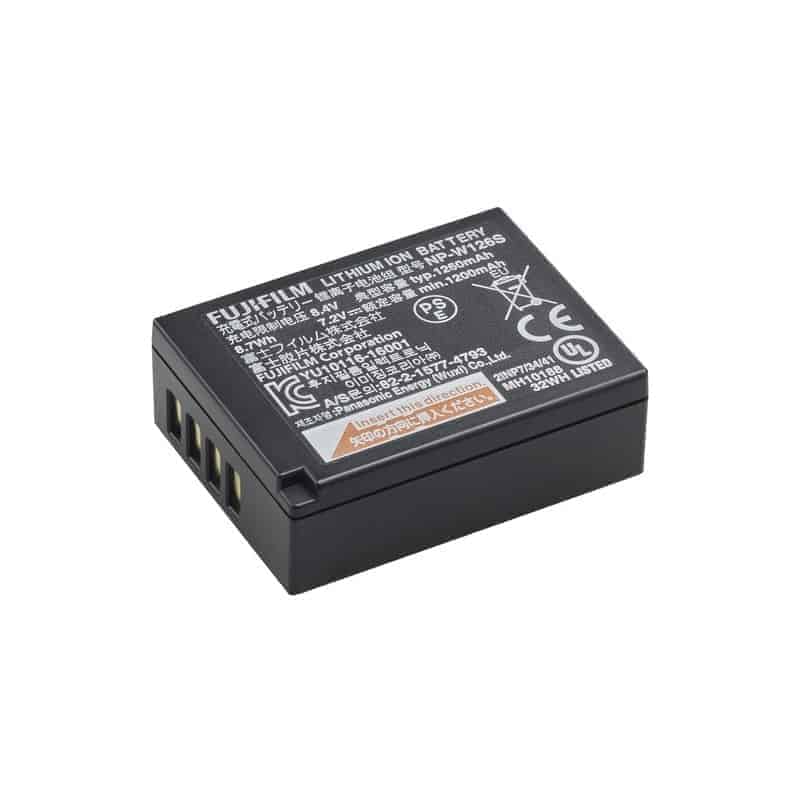 FUJIFILM BATTERIE NP-W126S POUR X-T2/ X-T3 / X-PRO2
