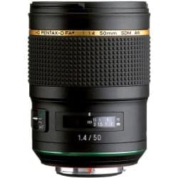 PENTAX OBJECTIF 50MM F/1.4 D HD FA SDM AW