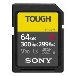 SONY CARTE SDHC SF-G TOUGH UHS-II 300MB/S