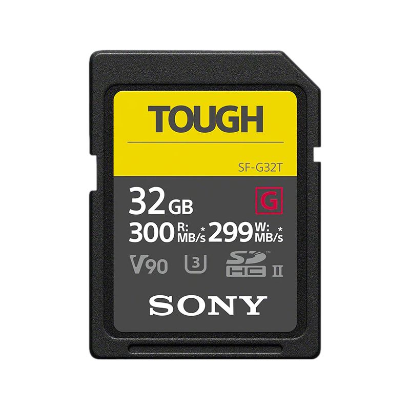 SONY CARTE SDHC SF-G TOUGH UHS-II 300MB/S