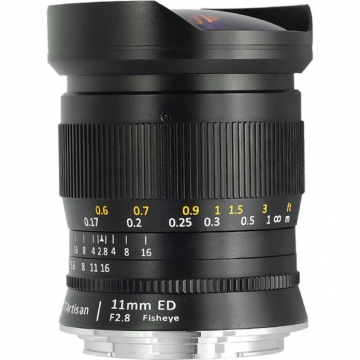 TTARTISAN OBJECTIF 11MM F/2.8 NOIR