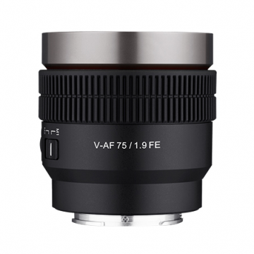 SAMYANG OBJECTIF V-AF 75MM...