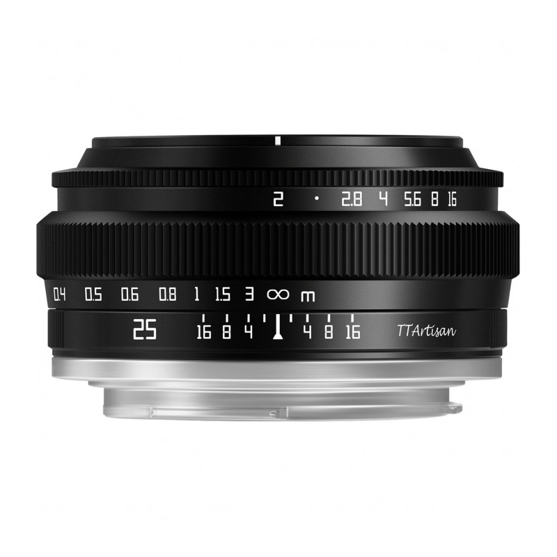 TTARTISAN OBJECTIF APS-C 25MM F/2 NOIR