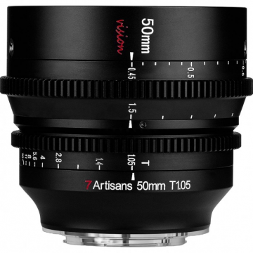 7ARTISANS OBJECTIF 50MM T1.05