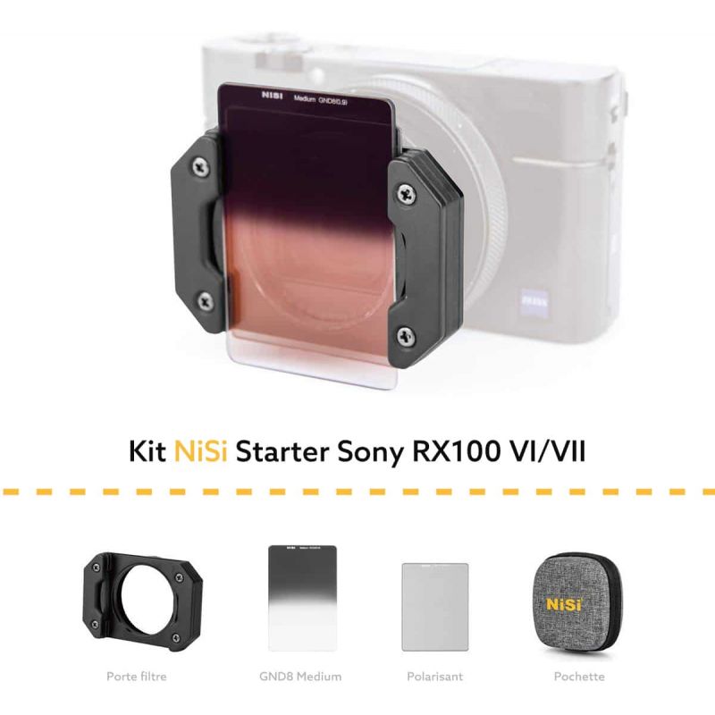 NISI KIT DE FILTRE POUR SONY RX100 VI/VII