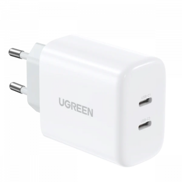 UGREEN CHARGEUR DUAL USB-C...