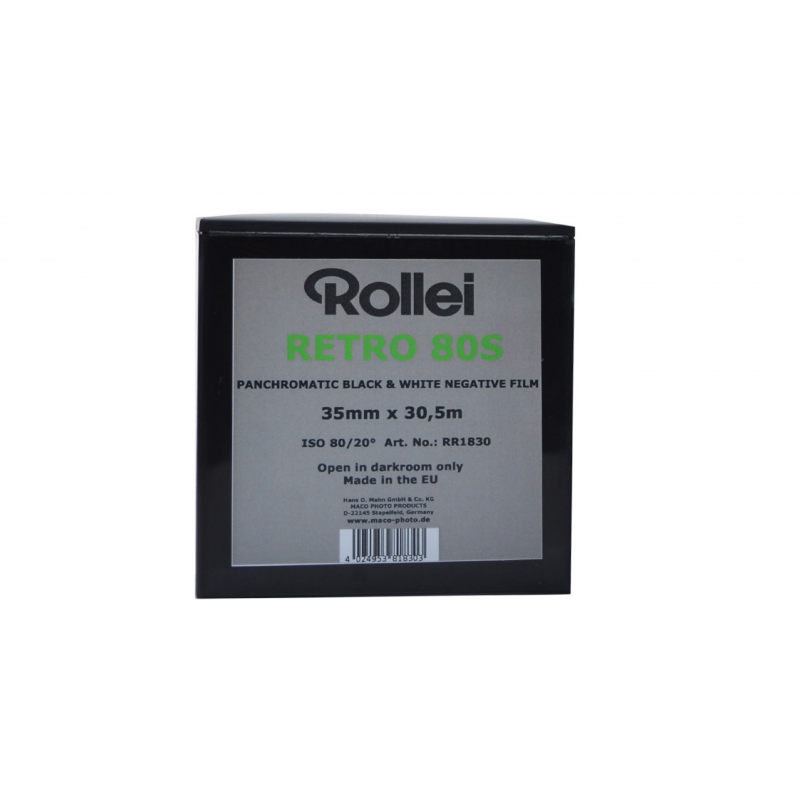 ROLLEI FILM ARGENTIQUE RETRO 80S - 30m