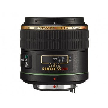 PENTAX OBJECTIF 55MM F/1.4 SDM