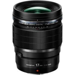 OLYMPUS OBJECTIF 17MM F/1.2 ED PRO NOIR