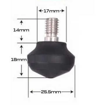 LEOFOTO POINTE CAOUTCHOUC...