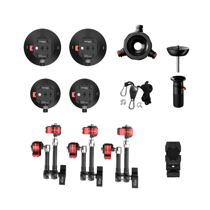 IFOOTAGE SYSTÈME SPIDER CRAB POUR FIXATION VÉHICULE VM-1