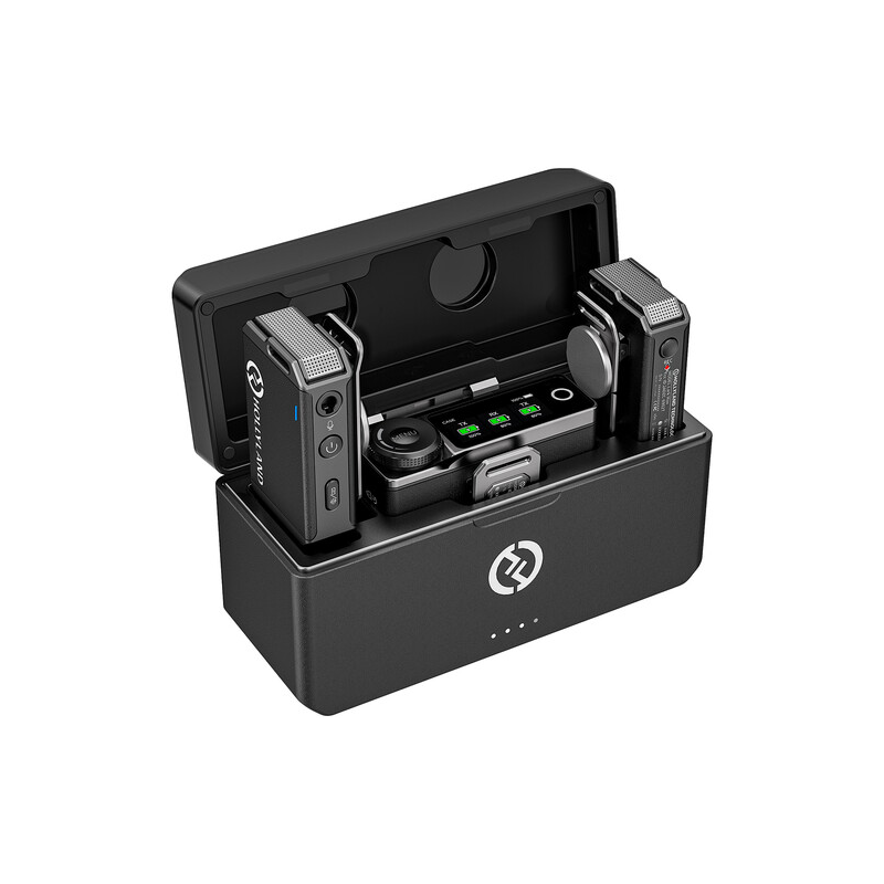 HOLLYLAND SYSTÈME DE MICROPHONE SANS FIL LARK MAX (NOIR, 2,4 GHZ)