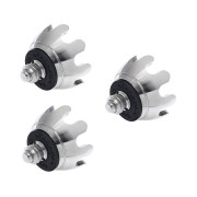 3 LEGGED THING CLAWZ SET DE 3 COURONNES CRANTÉES (1/4''-20 – 3/8'')