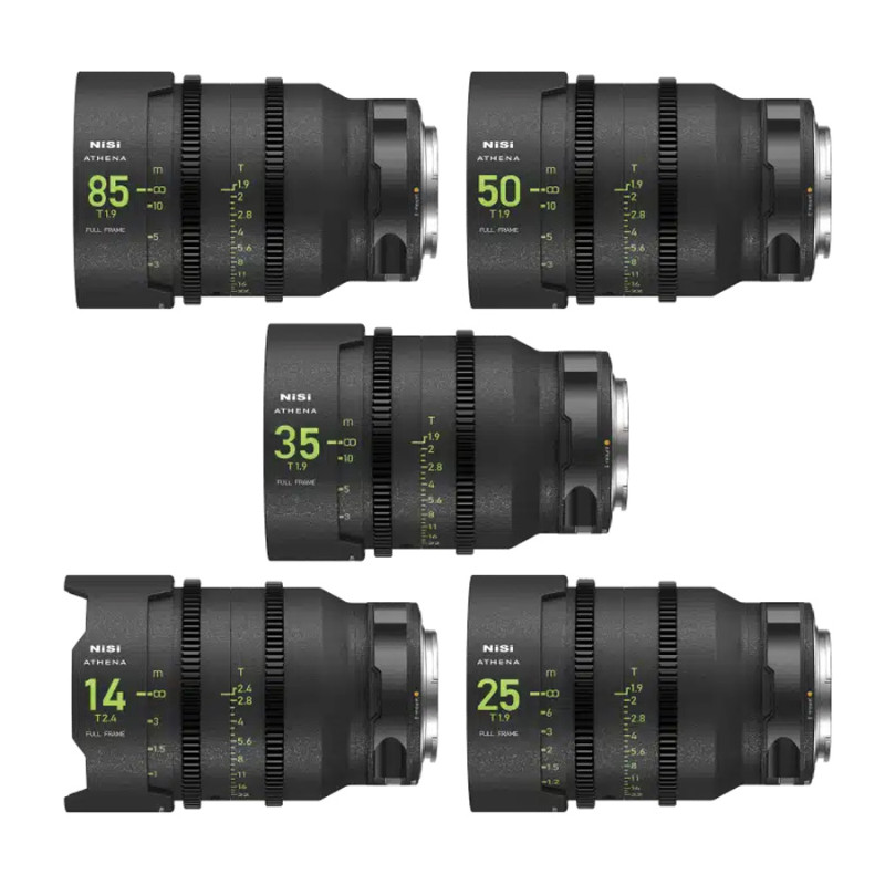 NISI KIT D’OBJECTIFS CINÉMA ATHENA PRIME FF