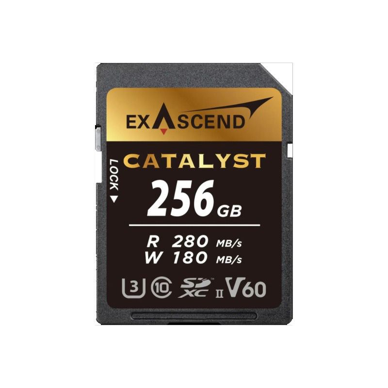 EXASCEND CARTE SDXC UHS II V60 CATALYST