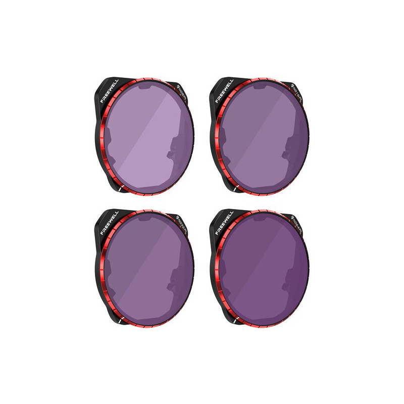 FREEWELL KIT DE 4 FILTRES BRIGHT DAY POUR DJI MAVIC 3 PRO / PRO CINE