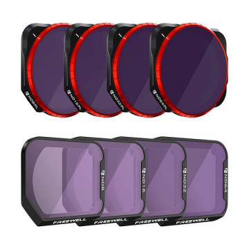 FREEWELL KIT DE 8 FILTRES POUR DJI MAVIC 3