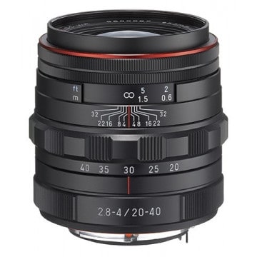 PENTAX OBJECTIF HD-DA 20-40MM F/2.8-4 ED LIMITED DC WR NOIR