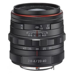 PENTAX OBJECTIF HD-DA 20-40MM F/2.8-4 ED LIMITED DC WR NOIR