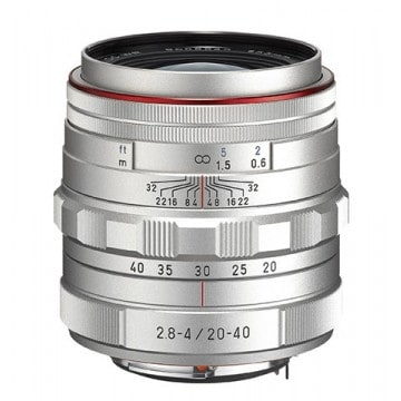 PENTAX OBJECTIF HD-DA 20-40MM F/2.8-4 ED LIMITED DC WR SILVER