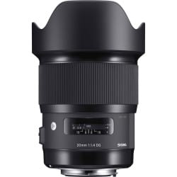 SIGMA OBJECTIF 20MM F/1.4 DG HSM ART