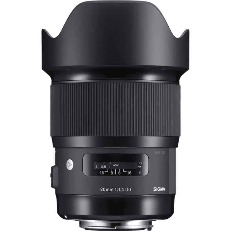 SIGMA OBJECTIF 20MM F/1.4 DG HSM ART