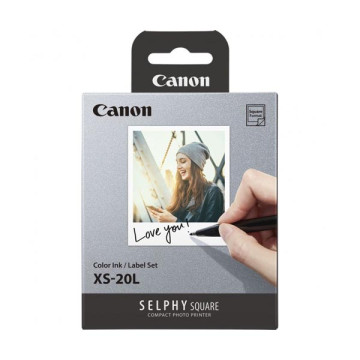 CANON PAPIER PHOTO INSTANTANÉ POUR SELPHY SQUARE QX10 (X20)