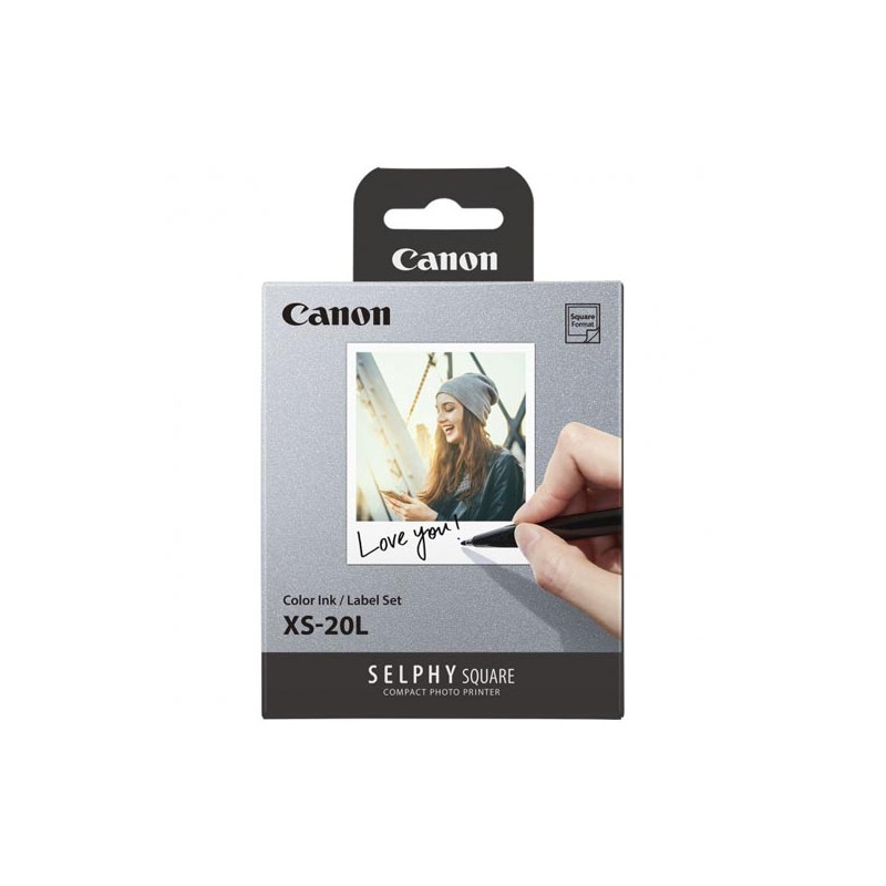 CANON PAPIER PHOTO INSTANTANÉ POUR SELPHY SQUARE QX10 (X20)