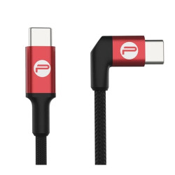 PGYTECH  CÂBLE USB TYPE C VERS TYPE C COUDÉ 65 cm
