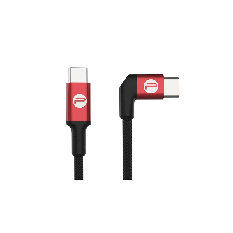 PGYTECH  CÂBLE USB TYPE C VERS TYPE C COUDÉ 65 cm