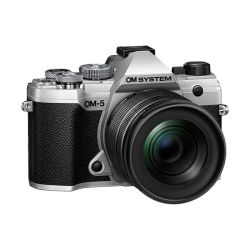OLYMPUS HYBRIDE OM-5 + 12-45mm silver