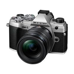 OLYMPUS HYBRIDE OM-5 + 12-45mm silver