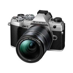 OLYMPUS HYBRIDE OM-5 + 14-150mm II silver