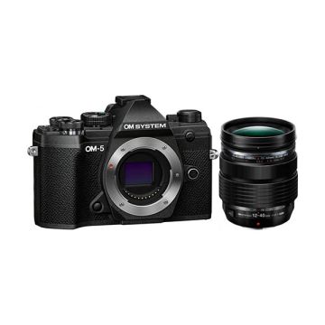 OLYMPUS HYBRIDE OM-5 + 12-40mm pro II noir