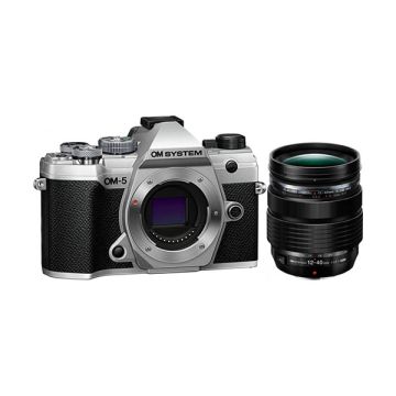 OLYMPUS HYBRIDE OM-5 + 12-40mm pro II silver