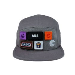 CRDBAG CASQUETTE VELCRO À CINQ PANNEAUX EN TOILE