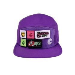 CRDBAG CASQUETTE VELCRO À CINQ PANNEAUX EN TOILE